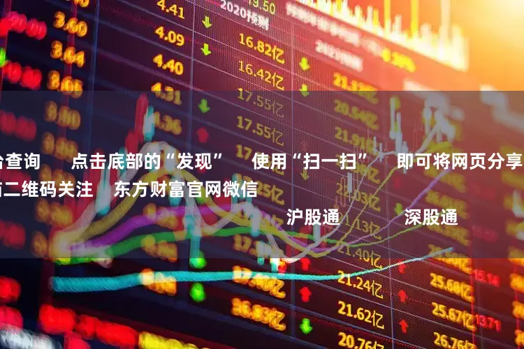 配资114平台查询      点击底部的“发现”     使用“扫一扫”     即可将网页分享至朋友圈                            扫描二维码关注    东方财富官网微信                                                                        沪股通             深股通